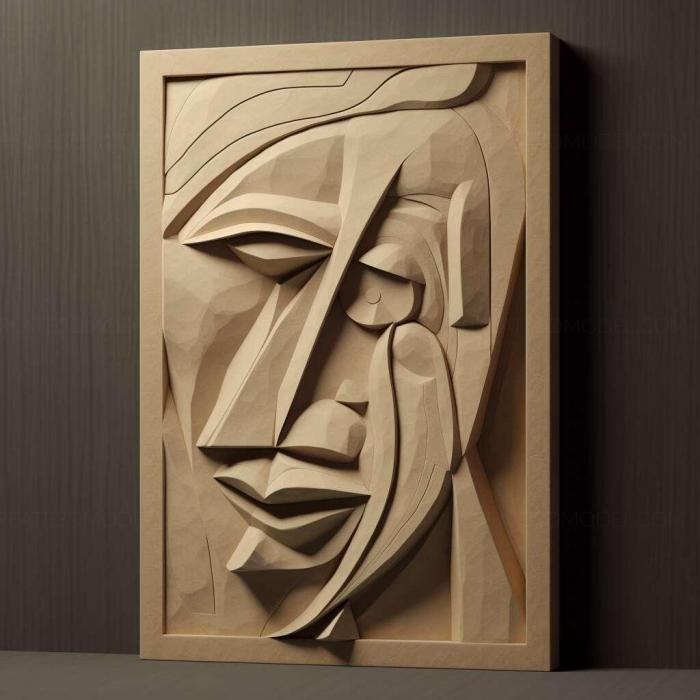 نموذج ثلاثي الأبعاد لآلة CNC 3D Art 